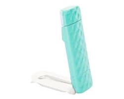 Groene leeslamp met boekenklem - USB-oplaadbare boekenlamp voor leescomfort in bed - 80 uur batterijduur en 3 oogvriendelijke modi