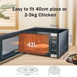 Combi-magnetron 42 liter met grill, ontdooifunctie en 11 vermogensniveaus — thumbnail 5