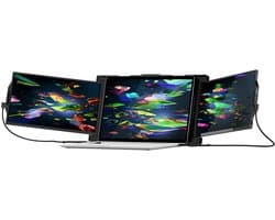 Mobile Pixels Trio 2.0 - Portable Monitors - Dual 13.3 inch Monitor - FHD - 60hz - Draagbaar Beeldscherm - Draagbare Monitoren - Extra Laptopscherm