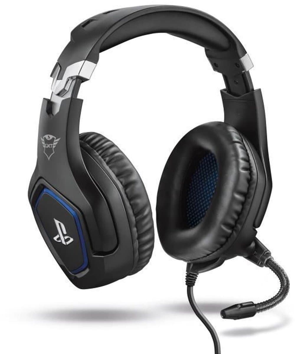 Trust GXT 488 Forze - Gaming headset voor PS4 Official licenced - 3.5mm aansluiting - Zwart — afbeelding 1