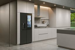 Lg GMG861EPAE - Amerikaanse Koelkast - 179cm hoog - zwart- Instaview glazen deur - 4 deurs — thumbnail 7