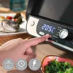 Multifunctionele Vetvrije Airfryer 12-in-1 met 6L Capaciteit en Digitale Timer — thumbnail 5