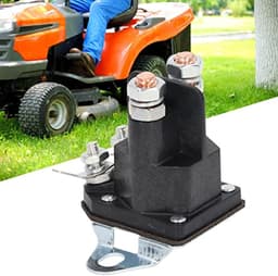 DC12V Starter Solenoïde Relais, Elektromagnetisch Relais Koper Waterdicht 117 1197 Vervanging voor Grasmaaier Vervangende Onderdelen en Accessoires — thumbnail 2