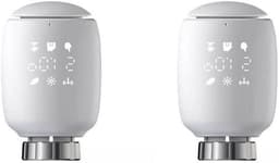 2 Stuks Slimme Radiator Thermostaat - WiFi App Bediening voor Slim Verwarming Systeem — thumbnail 1