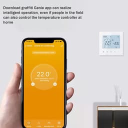 Slimme WiFi Thermostaat voor Ketel- en Vloerverwarming met Touchscreen en App-bediening — thumbnail 4