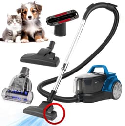 AG3200 Stofzuiger Zonder Zak - Stofzuigers - Vacuum Cleaner Zakloos - Geschikt Voor Dierenharen -900W - Sterke Zuigkracht - Blauw — thumbnail 1