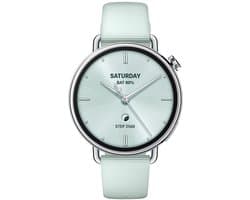 Xiaomi Watch S4 - Smartwatch - 41mm - Fluororubber Strap - Mint Green