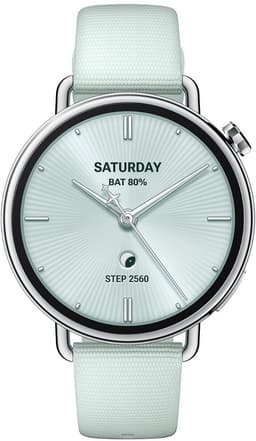 Xiaomi Watch S4 41 mm - 1,32-inch AMOLED - Gezondheidsmonitoring - 8 dagen batterij - Mintgroen — thumbnail 1