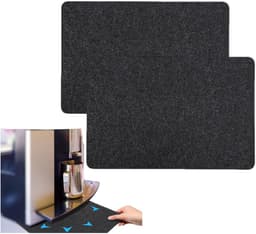 2 stuks – Airfryer hittebestendige matten – Aanrecht hittematten – Koffiezetapparaatmat – Ovenbeschermmat – 44×30 cm – Hittebestendige onderzetter – Geschikt voor airfryers en keukenbladen — thumbnail 1