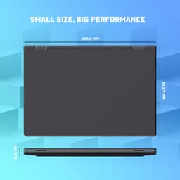 GMR - YOGA 360° Laptop - 14 Inch Full HD Touchscreen + Stylus - Intel N100 - 16GB DDR4 RAM - 512GB SSD - Windows 11 voor Thuis, Office en Studie Notebook — thumbnail 5