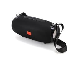 Draagbare Bluetooth Speaker Voor Buiten - Waterdichte Draadloze Luidspreker - Bluetooth 5.0 Voor Krachtig Geluid - Ondersteunt TF-Kaart MP3 En AUX - Partybox Voor Feesten Thuis Buiten En Strand - Zwarte Geluidsbox Met Stereo Sound