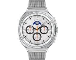 Samsung Special Edition Galaxy Watch 8 CLASSIC Wit/Zilverkl Mesh 46mm