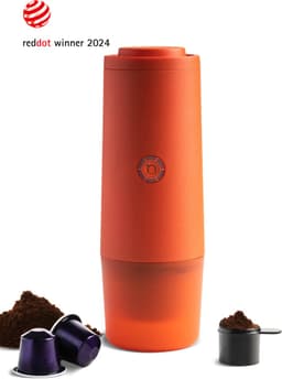 Nomious PrimeBrew Draagbare Espressomachine – Zelfverwarmend – 20 Bar – Oplaadbaar – Nespresso Capsules & Gemalen Koffie — thumbnail 1