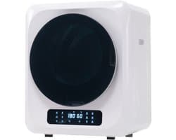 Roestvrijstaal Droger 48x40x58cm Wit Plastic Oververhittingsbeveiliging Wandmontage MeervoudigeFiltratie 6Programma's 6Functies Thuis