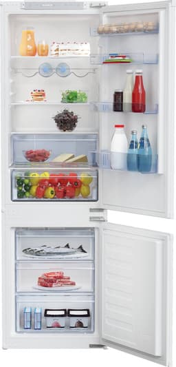 Beko BCSA285E4SN koel-vriescombinatie Ingebouwd 271 l Wit — thumbnail 1