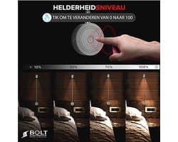 Flexibele Dimbare LED Leeslamp met USB - Aluminium Bedlampje voor Slaapkamer - 2 Stuks