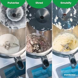 Mixkom Reducer voor Monsieur Cuisine - Effectief Hakken, Mixen en Emulgeren - Made in Duitsland — thumbnail 2