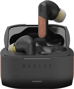 House of Marley Trenchtown Draadloze Oordopjes - Bluetooth ANC Oortjes Draadloos - 24 uur Batterijduur - Eco Friendly Design - Hybrid Active Noise Cancelling - Zwart — thumbnail 1