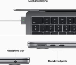 Apple MacBook Air (2022) MLXX3N/A - CTO - 13.6 inch - Apple M2 -512 GB - Spacegrijs — thumbnail 5