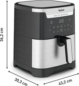 Tefal Easy Fry & Grill XXL EY801D - 2-in-1 Airfryer - 6,5L - Grillfunctie - Voor 6 Personen - RVS — thumbnail 10