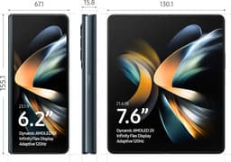 Samsung Galaxy Z Fold 4 - 256GB - 5G - Graygreen — thumbnail 12