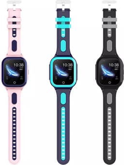 GPSHorlogeKids© - GPS horloge kind - smartwatch kinderen - WhatsApp - 4G videobellen - spatwaterdicht - SOS alarm - incl. SIM - OMNI Zwart — thumbnail 5