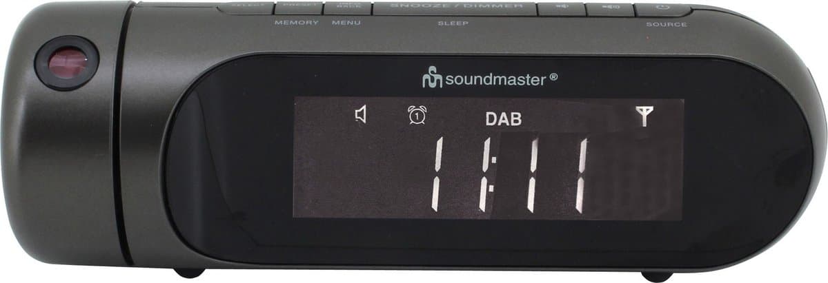 Soundmaster UR6700AN - Digitale DAB+ wekkerradio met projectie — afbeelding 1