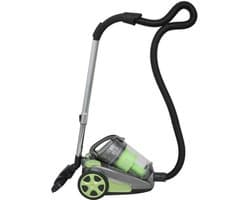 Homeline cycloon stofzuiger (Zonder zak) 850 Watt - Antraciet/ groen - Inclusief accessoires