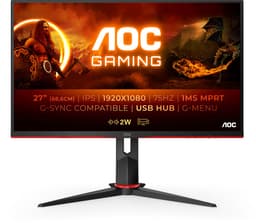 AOC Gaming 27G2U5/BK computer monitor 68,6 cm (27") 1920 x 1080 Pixels Full HD LED Zwart — thumbnail 1