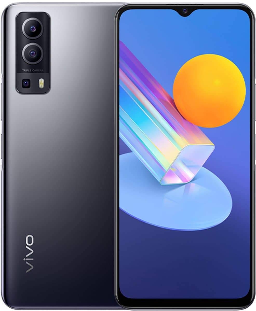VIVO Y52 5G 16,7 cm (6.58") Dual SIM USB Type-C 4 GB 128 GB 5000 mAh Zwart — afbeelding 1