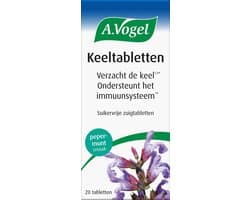 A.Vogel Keeltabletten tabletten - Verzacht de keel én ondersteunt het immuunsysteem - 20 st
