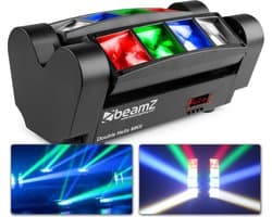 BeamZ MHL820 Double Helix - Spider moving head met 2 beweegbare barren met 4 LED's per bar