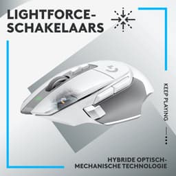 Logitech G502 X Lightspeed - Draadloze Gaming Muis - Rechtshandig - Optisch - Wit — thumbnail 2