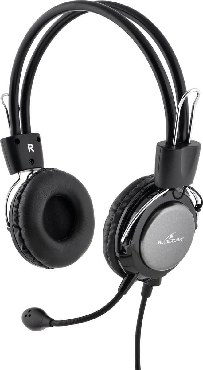 Headphones with Microphone Bluestork MC-201 — afbeelding 1