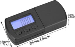 Naalddrukmeter| Incl. 2 stuks LR43 Knoopcel Batterijen | Naalddrukweger | Naalddrukweegschaal — thumbnail 4