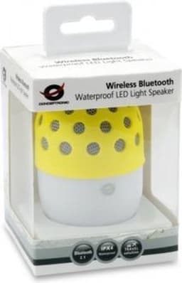 Conceptronic CSPKBTWPHLY Draagbare & party speaker Wit, Geel 3 W — thumbnail 3