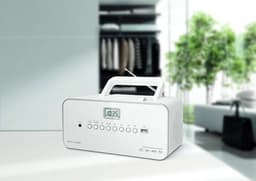 Muse M-28RDW - Draagbare radio/CD-/MP3-speler met USB, wit — thumbnail 3