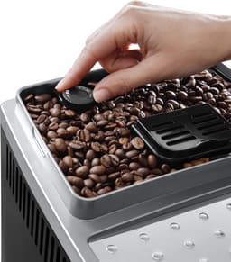 De'Longhi Magnifica S Smart ECAM250.23.SB - Volautomatische espressomachine met 4 one-touch recepten en melkstoompijpje - Zilver/zwart — thumbnail 3