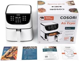 Cosori CP158-AF-RXW Airfryer – 5.5 l – 1700 W – Anti-aanbaklaag – BPA-vrij – Met display – Timerfunctie – Oververhittingsbeveiliging — thumbnail 3
