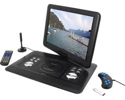 Soundmaster PDB1600SW - Portable DVD-speler met DVB-T2 HD-tuner en 15,4” TFT-LCD-scherm