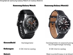 Samsung Galaxy Watch3 - Smartwatch - Stainless Steel - 41mm - Zilver — thumbnail 4