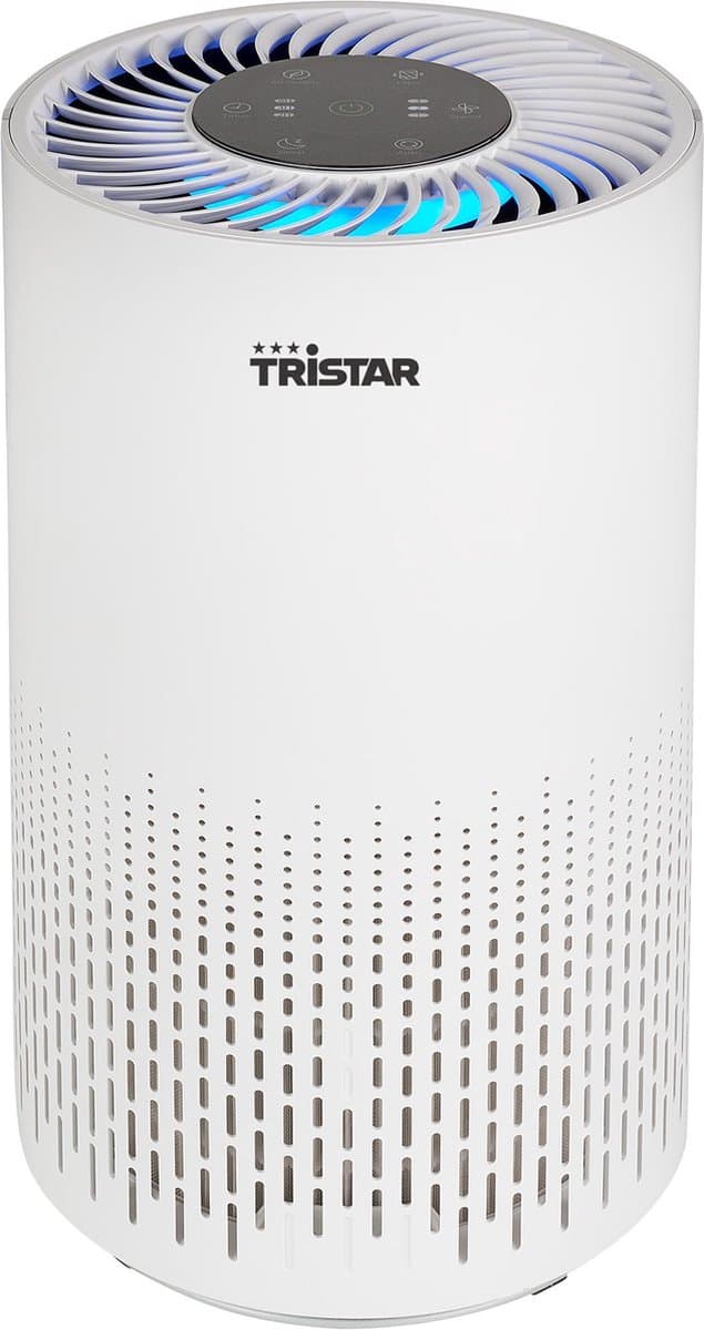 Tristar AP-4787 - Luchtreiniger Wit - 3 Filtersysteem - H13 HEPA, Koolfilter & Voorfilter - Bereik 25 m³ – Timer & Slaapmodus – Kwaliteitsindicator — afbeelding 1