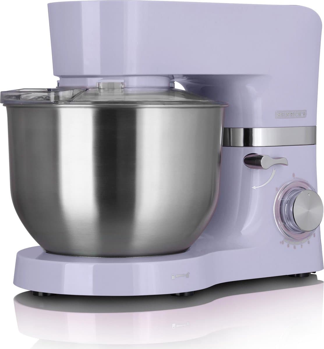 Heinrich´s HKM 6278 - keukenmachine - 1300 Watt - XL - lila. — afbeelding 1
