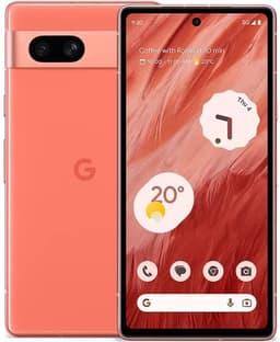 Google Pixel 7a - Smartphone - 128GB - Coral - Dual Sim — thumbnail 1