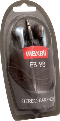 Maxell EB-98 Stereo In-ear Koptelefoon - Zilver — thumbnail 3