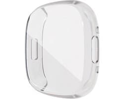 Fitbit Sense 2 Hoesje - Full Protect Flexibel TPU Case - Transparant