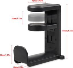 Livano Headset Hanger - Headset Houder - Stand - Standaard - Koptelefoon - Gaming — thumbnail 5