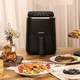 Aigostar Dot - Airfryer - Heteluchtfriteuse - Digital Touchscreen - 2 Liter - Geschikt voor 1-2 personen - 8 snelkeuze programma's - Compact - 1200W -Zwart — thumbnail 5