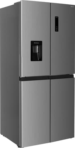 Wiggo WR-MD18(X) - Amerikaanse Koelkast - No Frost - 4 deuren - Water Dispenser - Met Display - Super Freeze - 419 Liter - 5 jaar garantie - Roestvrijstaal — thumbnail 4