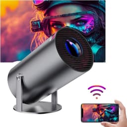Beamer - Ultieme draagbare Projector - Home Cinema - Ingebouwde speaker - Android - Wifi — thumbnail 1